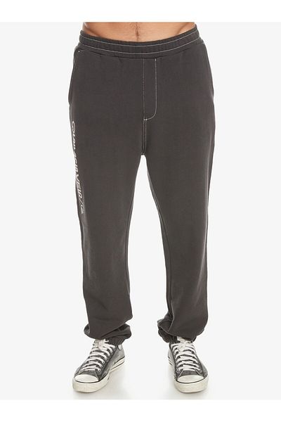 Quiksilver Anthracite Sweatpants - Solid Men's Sweatpants