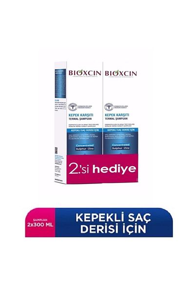 Bioxcin Aqua Thermal 300 Ml Anti-Dandruff - 2.Gift Shampoo