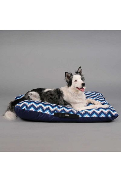 Lindodogs Blue Wave Dog Bed