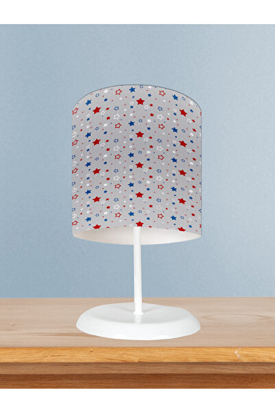 MEKTA HOME White Cloud and Starry Framed Baby and Children's Lampshade