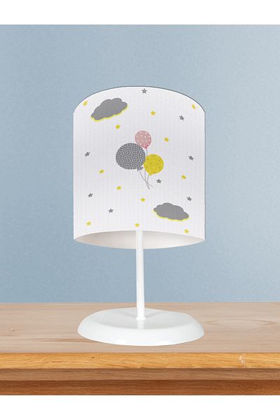 MEKTA HOME Three Color Balloon Patterned Baby and Children's Room Lampshade