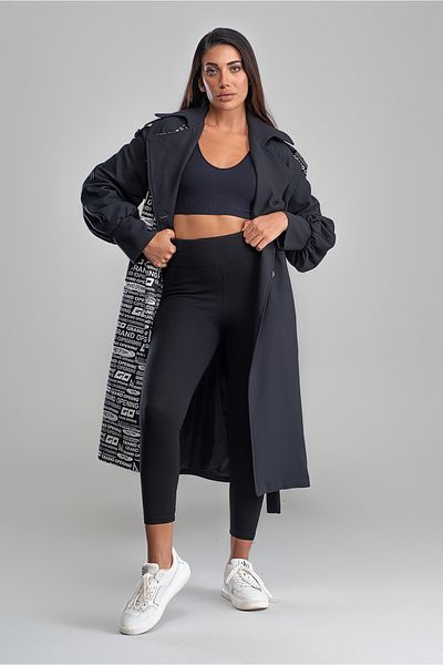 SahraAfra Creed Trench Coat