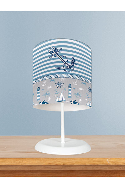 MEKTA HOME عاكس الضوء لغرفة الأطفال والرضع بنمط البحارة الزرقاء