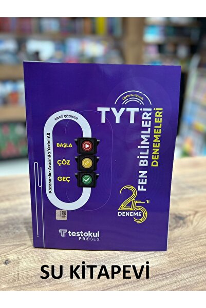 Test Okul Yayınları PROSES TYT Fen Bilimleri 25li Branş Denemeleri-OS