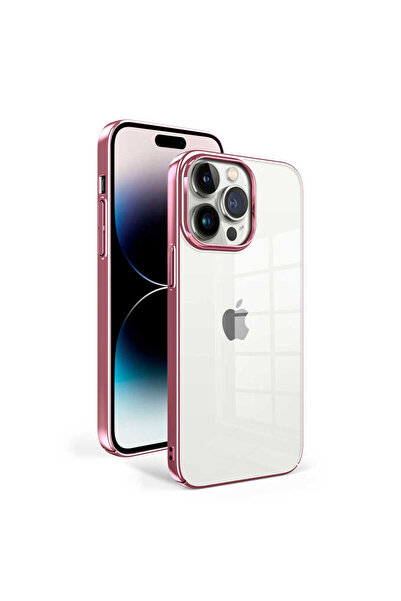 UnDePlus Apple iPhone 14 Pro Kılıf Sararmaz Şeffaf Mika Kapak