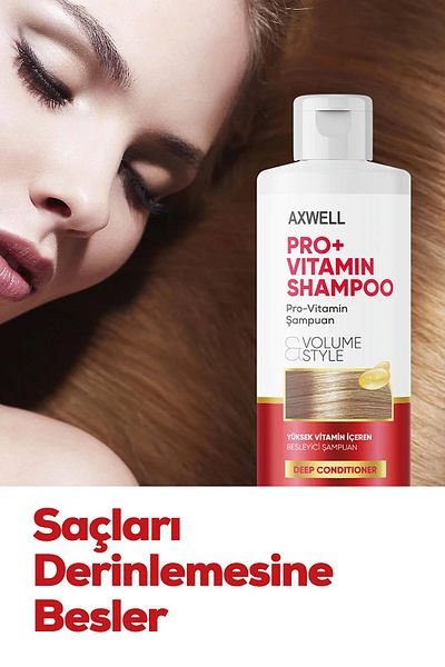 AXWELL Volume Style Pro+ Vitamin Shampoo