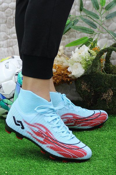 Jump 29676 Produs original cu șosete Turf Field Fotbal Crampoane Pantofi de fotbal pentru bărbați