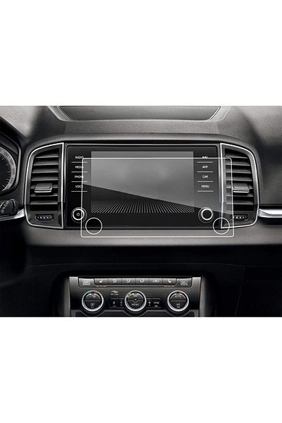 piblue Skoda Karoq 8' - Multimedia Nano Screen Protector Film