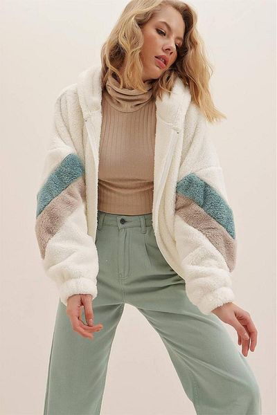 Giyimodam Women's Plush Jacket