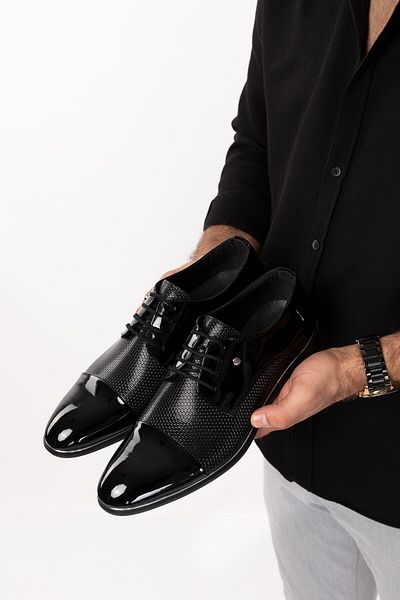 maximoda Ανδρικά κλασικά δερμάτινα βραδινά παπούτσια