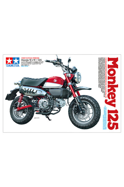 TAMIYA 1/12 Honda Monkey 125 Plastik Motorsiklet Maket Kiti, Demonte Hobi Seti