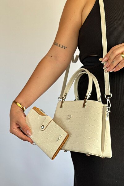 Just Polo حقيبة كتف نسائية رياضية يومية متوسطة الحجم موديل كلاسيكي 24 سم * 17...