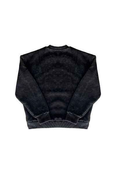 Eazy Co Hanorac gros Eazy Basic Oversize, unisex, cu model vintage, cu gâtul turn