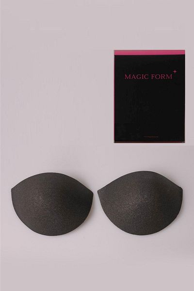 Magic Form 700 Sutien negru pentru femei, cupă cu burete de înlocuire pentru piept