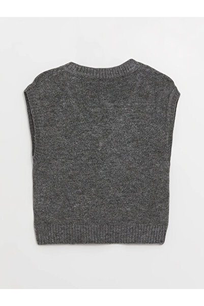 LC Waikiki LCW Vision Women's V-Neck Plain Knitwear Sweater