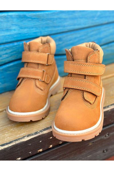 Surpie Shoes Детски Ботуши Естествена Кожа, Детски Ботуши с ленти, Детски Ботуши с ортопедична подметка