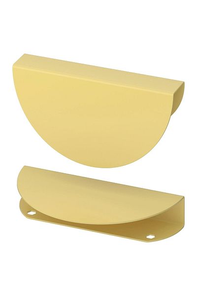 IKEA Mâner BEGRIPA galben 130 mm 2 buc