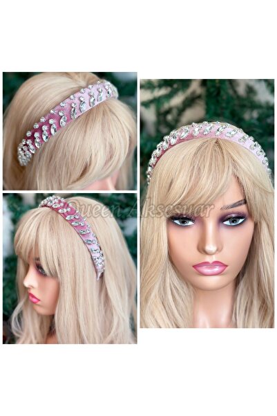 QUEEN AKSESUAR Design special, piatră de cristal de lux, coroană brodată, cat...