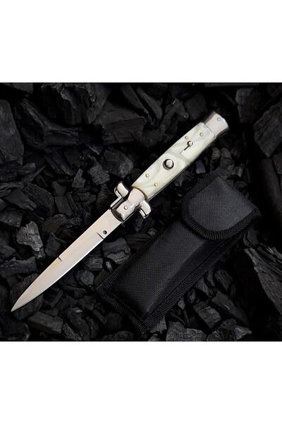 WeKnife Paslanmaz Çelik Kaliteli Italyan Model Stiletto Akc Çakı - 21 cm