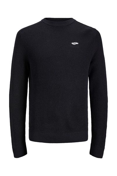 Jack & Jones Pulover pentru bărbați JCOBLACK KNIT CREW NECK BF 12245216