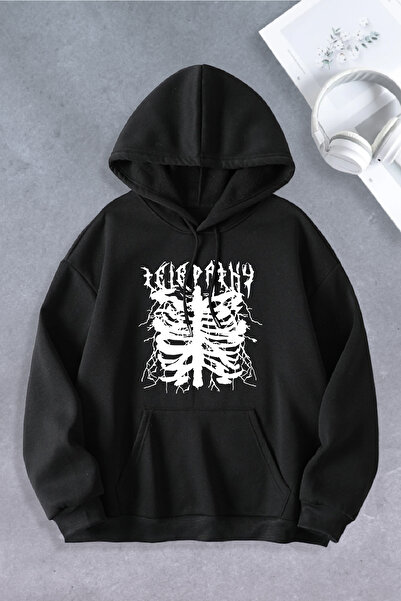 Ciel Lune Φούτερ με στάμπα Telepathy Unisex Oversize