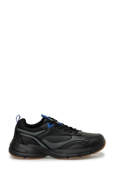 Kinetix Hectic Pu 3pr Black Men's Sports Shoes