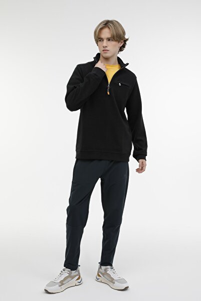 lumberjack ML RATRIX 58IH-17 3PR Siyah Erkek Sweatshirt