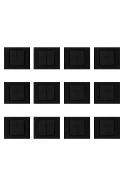 OVİVO Black Commutator + Frame SET OF 12