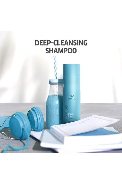 Wella Invigo Aqua Pure - Purifying Shampoo Created with Innovative Components Technology 250ml