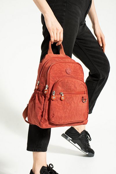 MEGA ÇANTA Rucsac pentru femei MEGA 252 KLINKIR FABRIC RUCSAC DE ZI CU ZI IMPERMEABIL