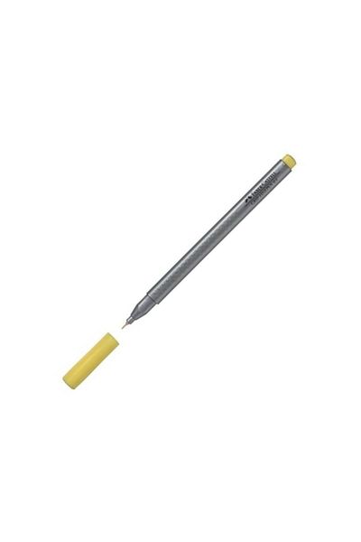 Faber Castell Faber-Castell Grip Fineliner 0.4 Nib Felt Pen Golden Yellow 10 Pieces