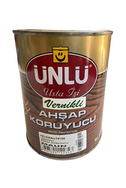 Ünlü vernikli ahşap koruyucu (maun)
