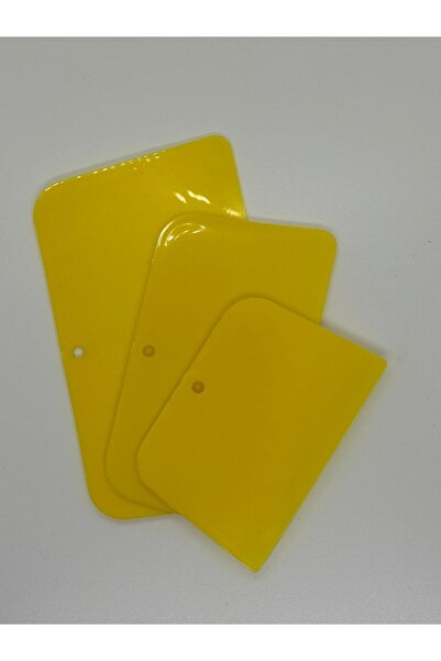 AUTO-BULLS 3LÜ SET PLASTİK SPATULA MACUN UYGULAMASI İÇİN ARAÇ SPATULASI