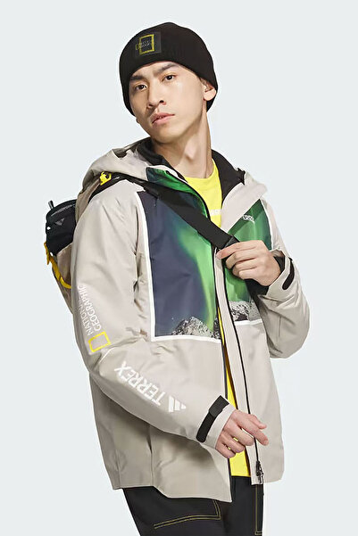 adidas Men's Casual Coat Nat.Geo Rain.R Il8961