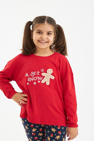 LILIAN Cookie new year pajamas top