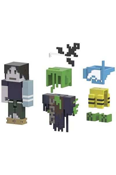 MINECRAFT مجموعة المهام الإضافية من سلسلة Creator Sunken Spirit Snorkel HLY89