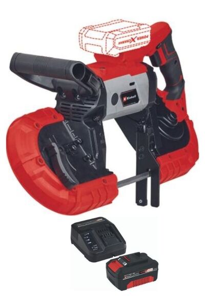 Einhell TE-MB 18/127 Li 1x4.0ah Akülü Yassı Metal Kesme Şerit Testere