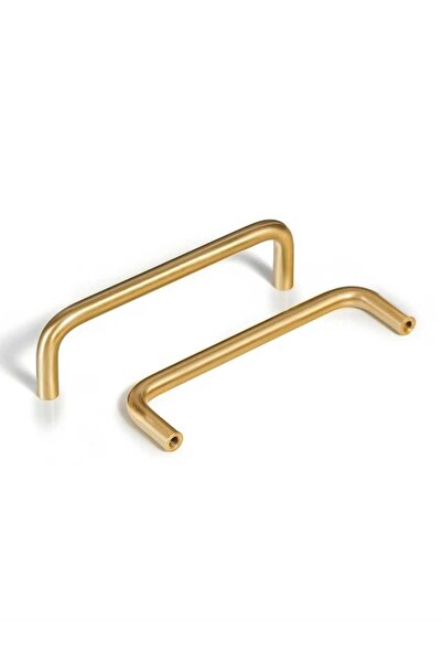 ARON (2 PCS) U HANDLE 96MM (MATTE GOLD) TV UNIT DRAWER CONSOLE DRAWER KITCHEN DOOR HANDLE