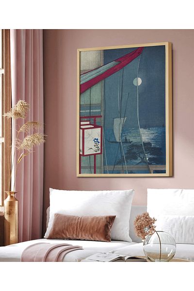 HOMEPACK Κορνίζα Μονό Πίνακα Sailboat Series Classic Poster Painting TK/116