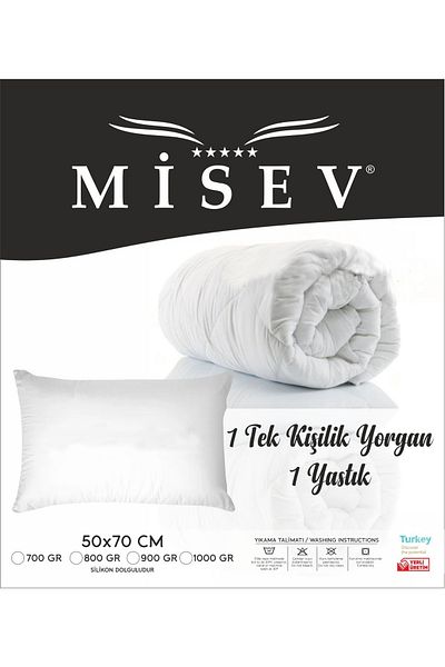 Misev Single Luxury Group Winter Quilt and 1 Luxury Group Pillow