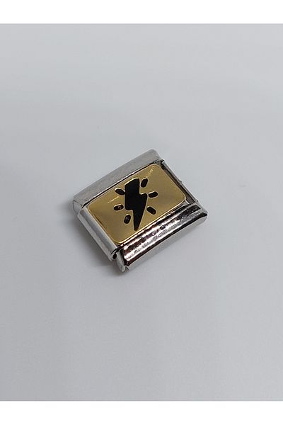RoseCo00 Steel Unisex Italian Bracelet Charm