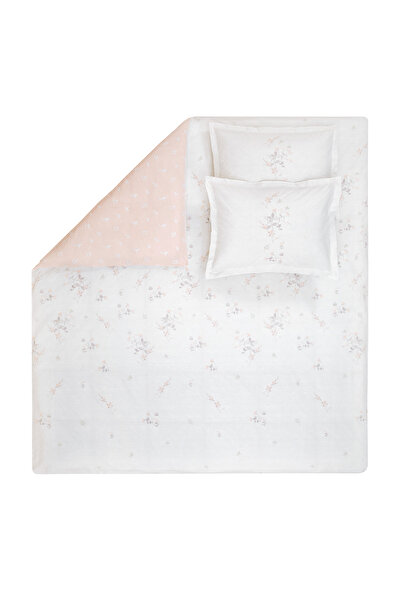 Yataş Ember Tek Kişilik Ranforce Nevresim Seti - Pudra