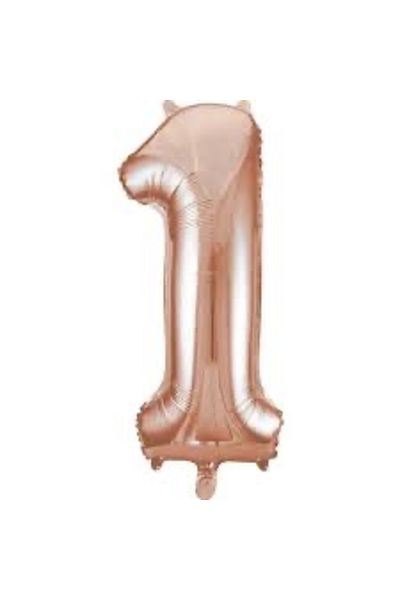 Çemrek Süs Parti Rose 1 Foil Balloon 40 inch 100 cm