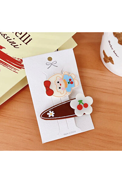 synshop Kawai korejski medvedić Sa medvedićem sa bočnom kopčom, dečija olovka