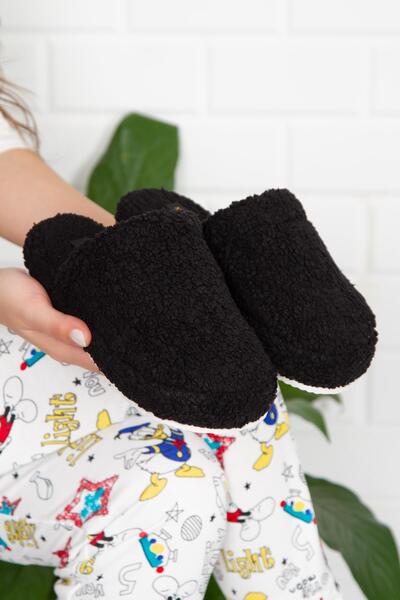 Moda Frato Modafrato Towel Indoor γυναικείες παντόφλες εσωτερικού χώρου Χειμερινές παντόφλες αθόρυβη σόλα