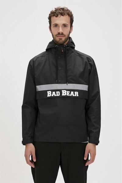 Bad Bear Men's Raincoat Black Men's Raincoat REFLECT Men's Windbreaker 23.02....