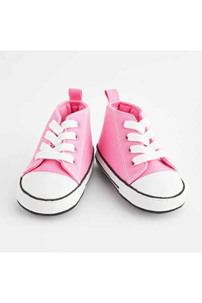 Next Baby Pembe Bağcıklı Bebek Ayakkabısı