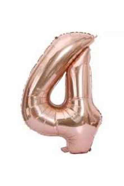 Çemrek Süs Parti Rose 4 Foil Balloon 40 inch 100 cm