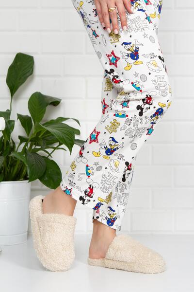 Moda Frato Modafrato Towel Indoor γυναικείες παντόφλες εσωτερικού χώρου Χειμερινές παντόφλες αθόρυβη σόλα