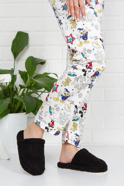 Moda Frato Modafrato Towel Indoor γυναικείες παντόφλες εσωτερικού χώρου Χειμερινές παντόφλες αθόρυβη σόλα